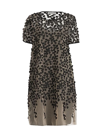 Najaf Petal Shift Minidress