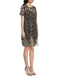 Najaf Petal Shift Minidress