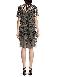 Najaf Petal Shift Minidress