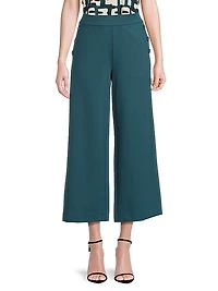 June Prisca Ponte Wide-Leg Pants