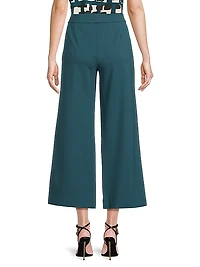 June Prisca Ponte Wide-Leg Pants