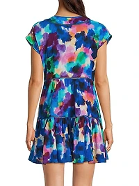 Gari Floral Cotton Minidress