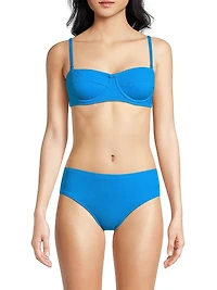 Nellie Textured Underwire Bikini Top