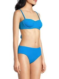Nellie Textured Underwire Bikini Top