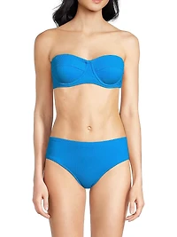 Nellie Textured Underwire Bikini Top