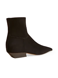 Marfa 25MM Leather Ankle Boots