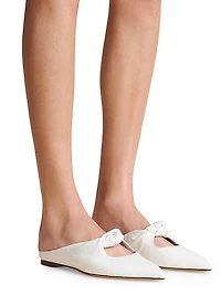 Rowan Knotted Leather Mules