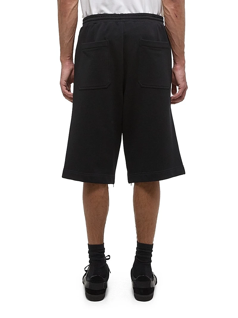 Gusset Cotton Sweatshorts