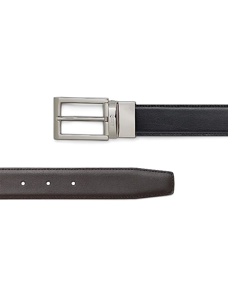 Reversible Leather Belt