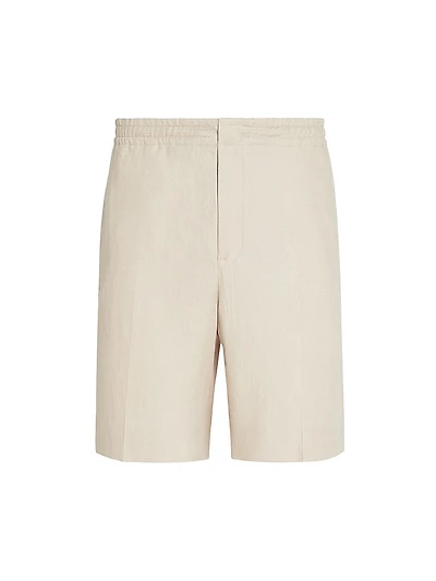 Oasi Lino Bermuda Shorts