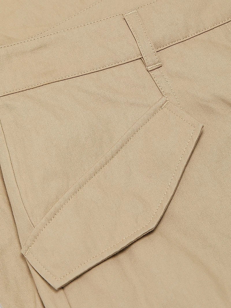 Cotton-Blend Slim-Fit Cargo Trousers