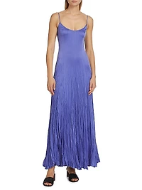 Jamison Crushed Maxi Slip Dress