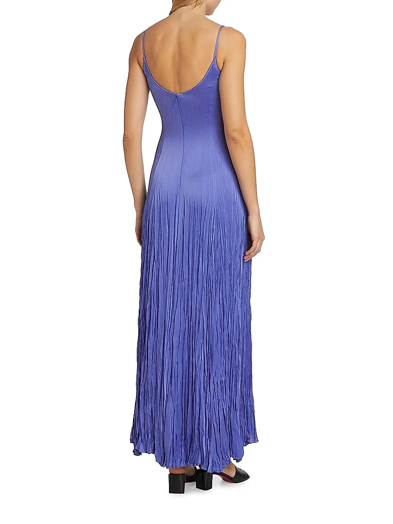 Jamison Crushed Maxi Slip Dress