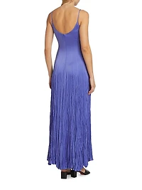 Jamison Crushed Maxi Slip Dress