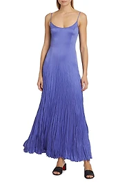 Jamison Crushed Maxi Slip Dress