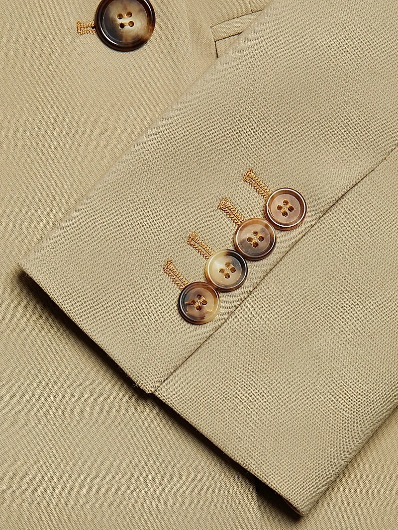 Georgina Wool Double-Breasted Blazer