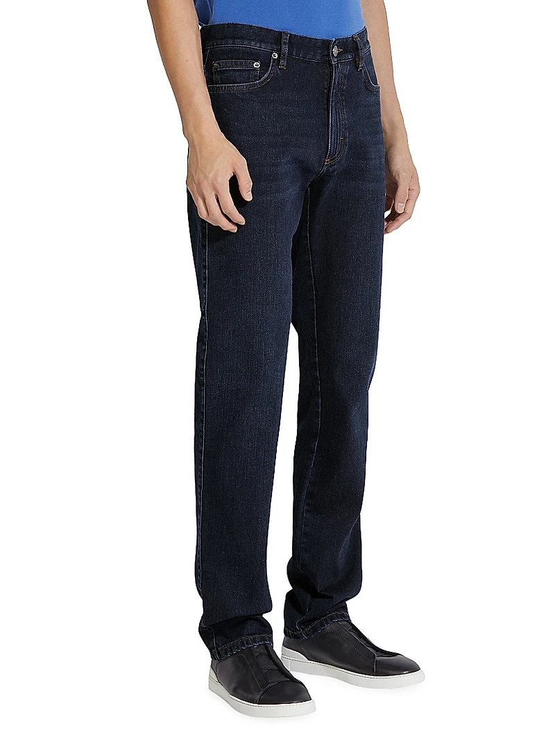 Stretch Cotton Roccia Jeans