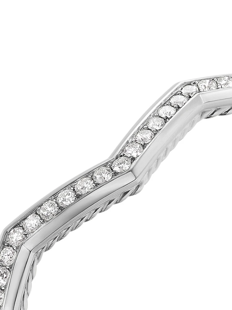 Zig Zag Stax™ Cuff Bracelet in Sterling Silver