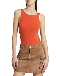 Scoop Neck Bodysuit