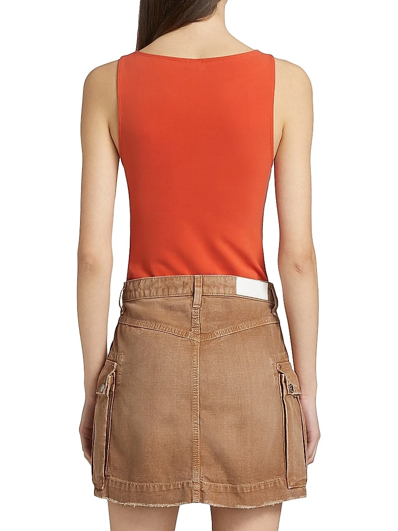 Scoop Neck Bodysuit