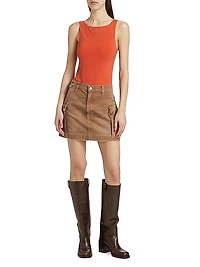 Scoop Neck Bodysuit