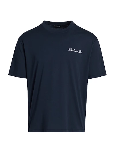 Logo-Embroidered Cotton T-Shirt