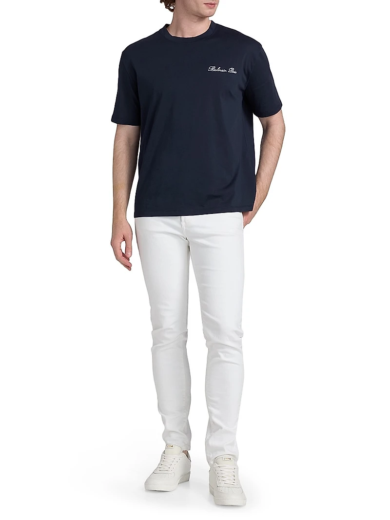 Logo-Embroidered Cotton T-Shirt