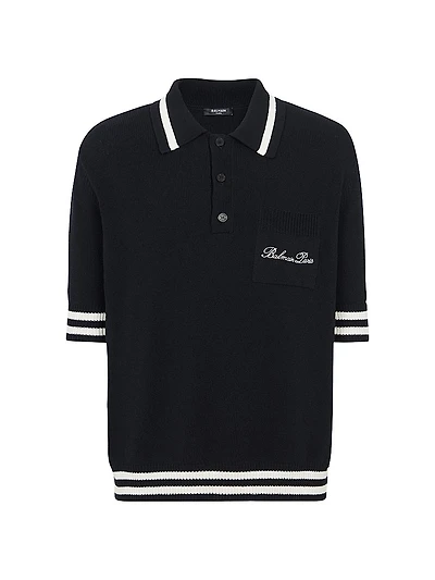 Logo-Embroidered Cotton-Blend Polo