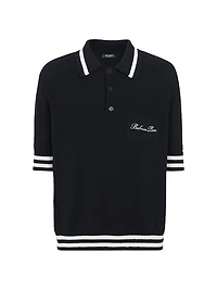 Logo-Embroidered Cotton-Blend Polo