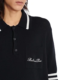 Logo-Embroidered Cotton-Blend Polo