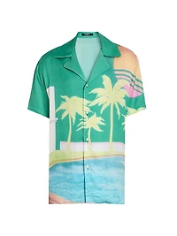 Palm Tree Camp Shirt