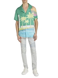 Palm Tree Camp Shirt