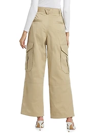 Compact Cotton Twill Trousers
