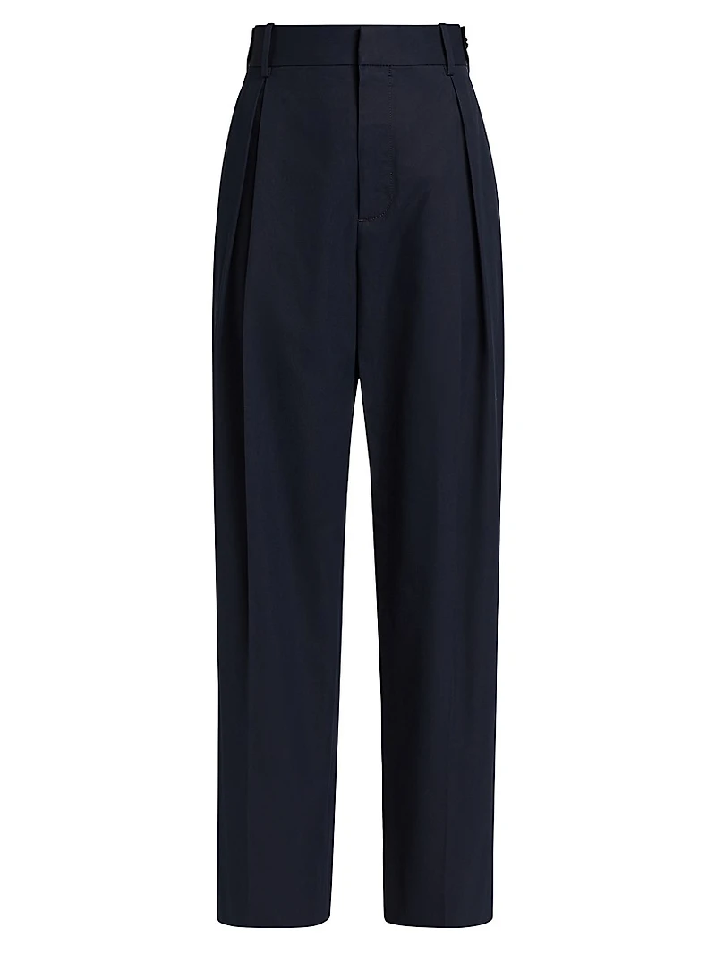 Light Cotton Twill Trousers