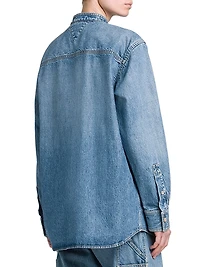 Eco Wash Denim Shacket