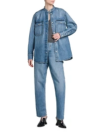 Eco Wash Denim Shacket