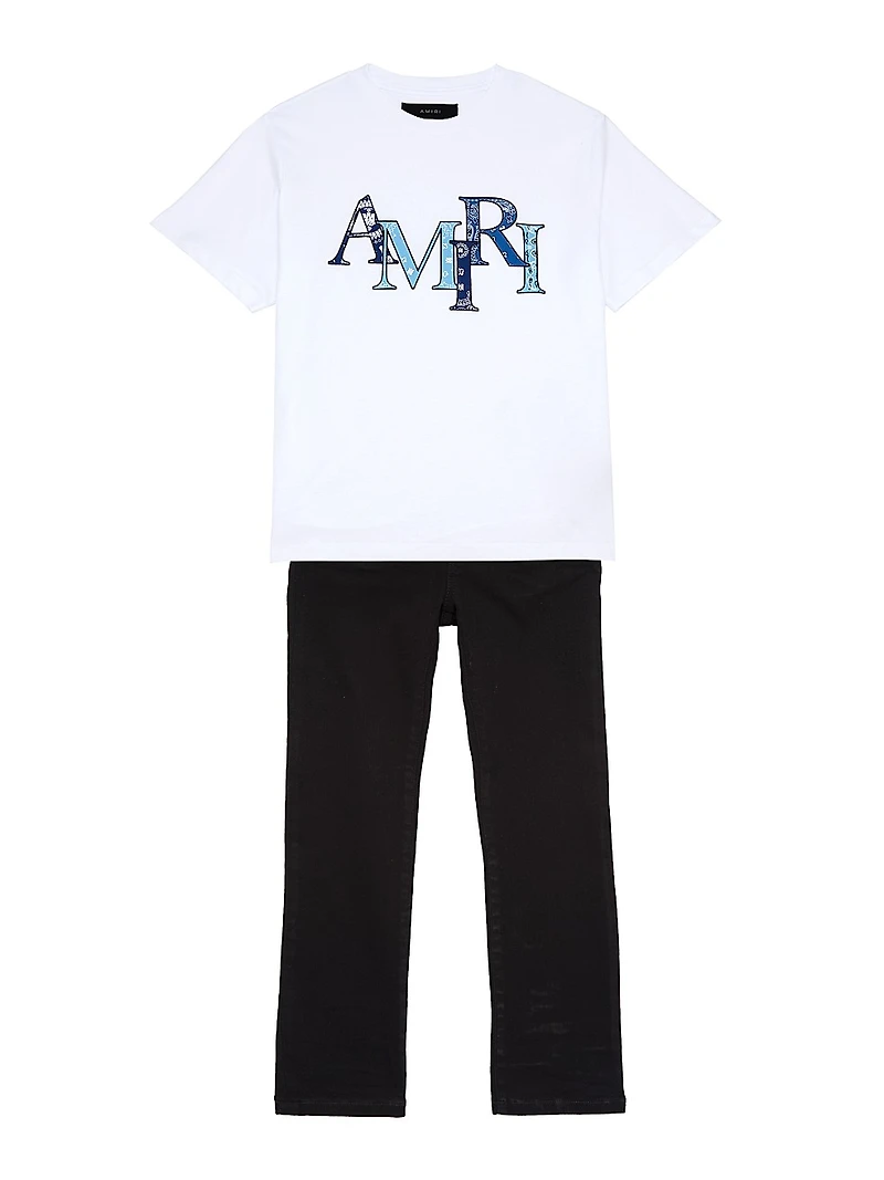 Liitle Boy's & Stack Skinny Jeans