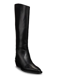 Bronco Leather Knee-High Boots