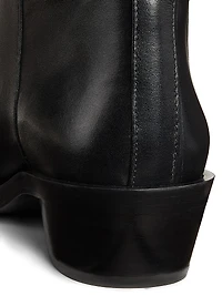 Bronco Leather Knee-High Boots