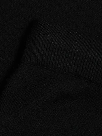 Stretch Knit Drawstring Miniskirt