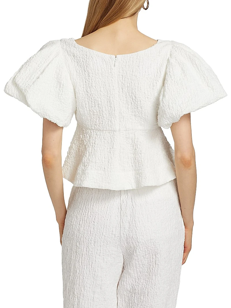 Jorden Ruffled Crop Top
