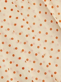 Kensington Silk Polka Dot Maxi Skirt