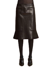 Francine Leather Skirt