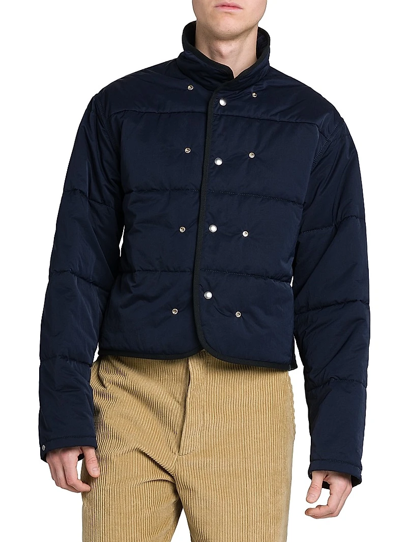 Light Cotton Twill Padded Jacket