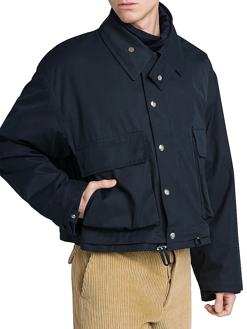 Light Cotton Twill Padded Jacket