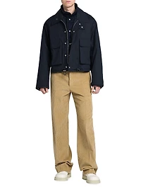 Light Cotton Twill Padded Jacket