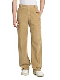 Cotton Corduroy Trousers