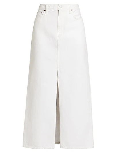 Leif Denim Maxi Skirt