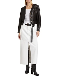 Leif Denim Maxi Skirt