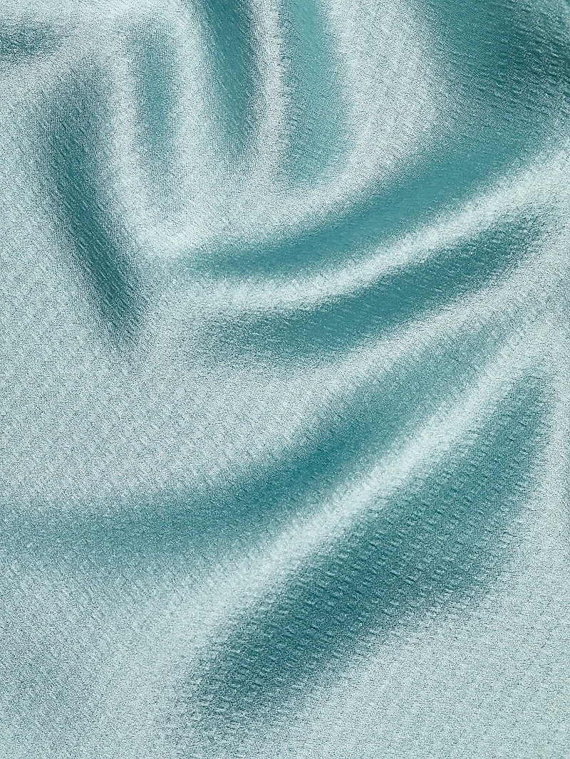 Buttoned-Waist Silk Cocktail Dress